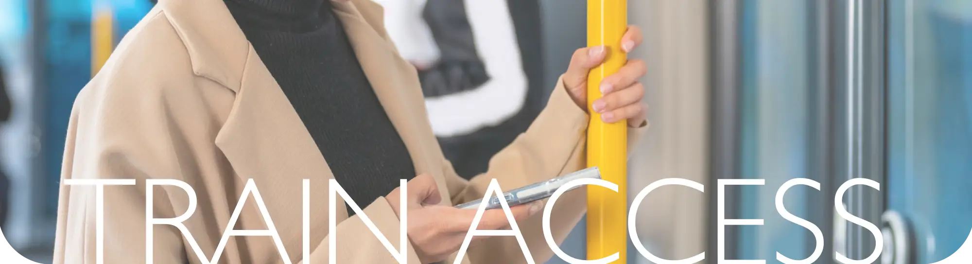 TRAIN ACCESS 津田沼駅始発利用で快適な電車通勤