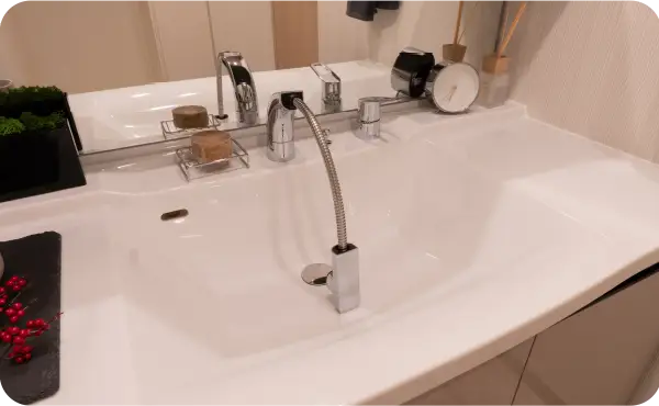 シングルレバーシャワー水栓 参考写真