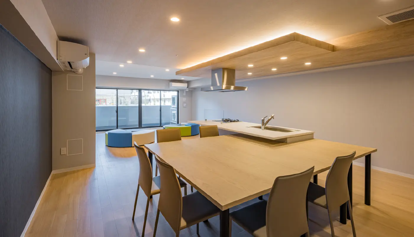 サンクレイドル津田沼Ⅲ コモンスタジオ キッチン付きパーティルーム サークル活動にも