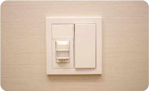 人感センサー連動玄関照明 夜間自動点灯